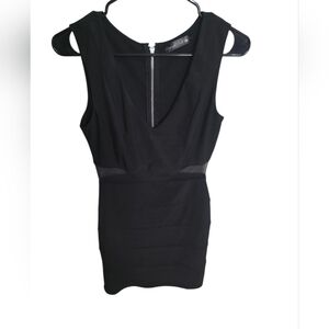 Crystal Doll Black Mini Dress